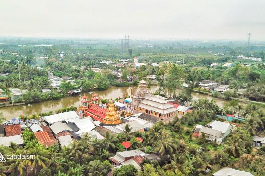 LỄ AN VỊ LONG VỊ ĐỨC PHẬT MẪU, ĐIỆN THỜ ĐỨC PHẬT MẪU HỌ ĐẠO XÃ PHONG HÒA