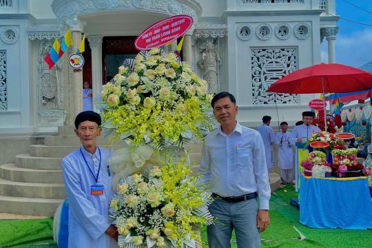 LỄ AN VỊ THÁNH TƯỢNG THIÊN NHÃN ĐỨC CHÍ TÔN NGÔI THÁNH THẤT HỌ ĐẠO LIÊN XÃ KHÁNH AN - THỊ TRẤN LONG BÌNH