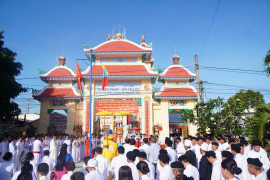 LỄ KHÁNH THÀNH THÁNH THẤT HỌ ĐẠO XÃ MỸ CHÁNH