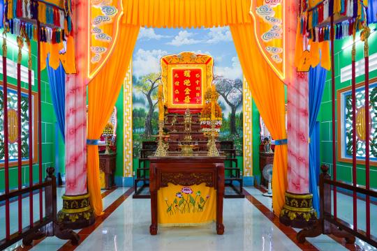 LỄ AN VỊ LONG VỊ ĐỨC PHẬT MẪU ĐIỆN THỜ ĐỨC PHẬT MẪU HỌ ĐẠO XÃ BẾN CỦI