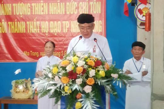 LỄ AN VỊ THÁNH TƯỢNG THIÊN NHÃN ĐỨC CHÍ TÔN CỦA HỌ ĐẠO THÀNH PHỐ NHA TRANG, TỈNH KHÁNH HÒA